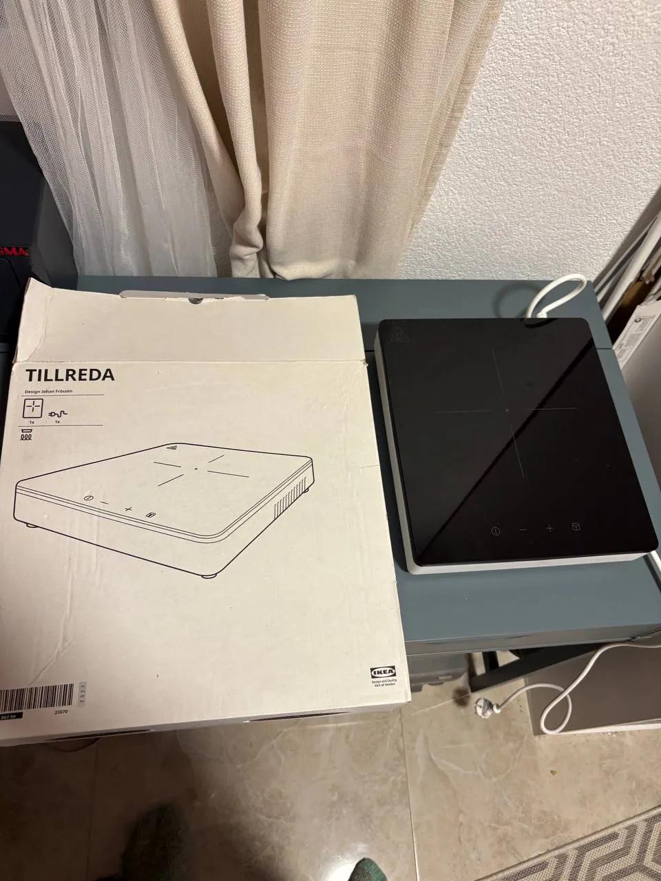 Индукционная плита IKEA TILLREDA и электрочайник Gartner