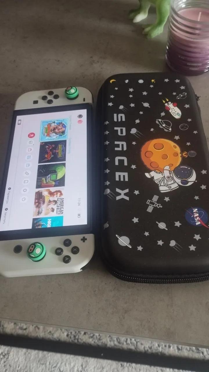 Nintendo Switch OLED прошитый 256GB с аксессуарами