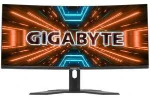 Монитор GigaByte 34 дюйма ультраширокий изогнутый с кронштейном