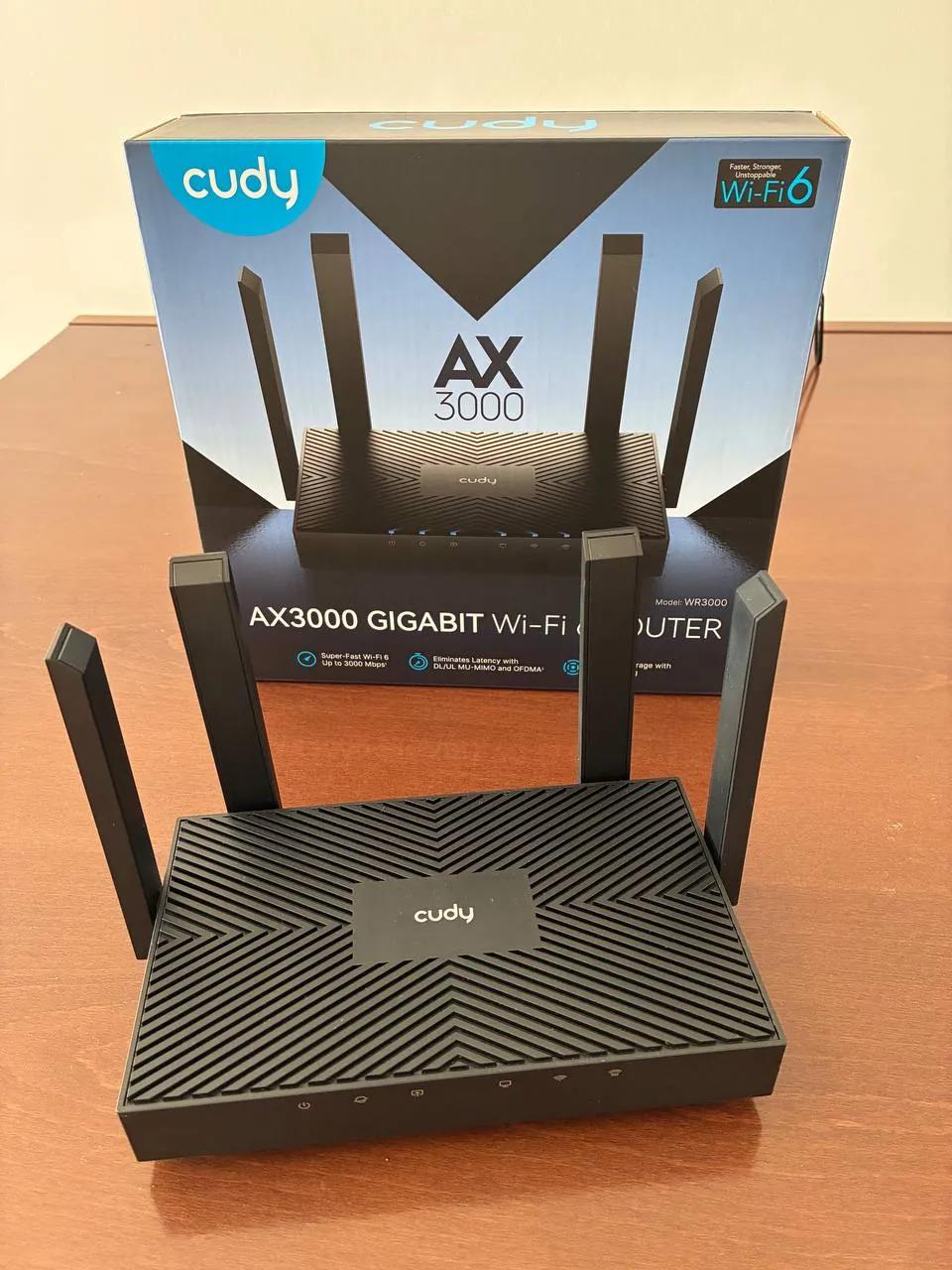 Роутер Cudy WR3000 новый