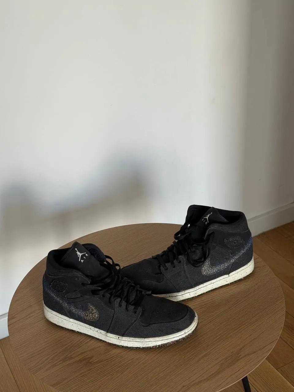 Кроссовки Air Jordan 1 Mid Crater размер 45-46