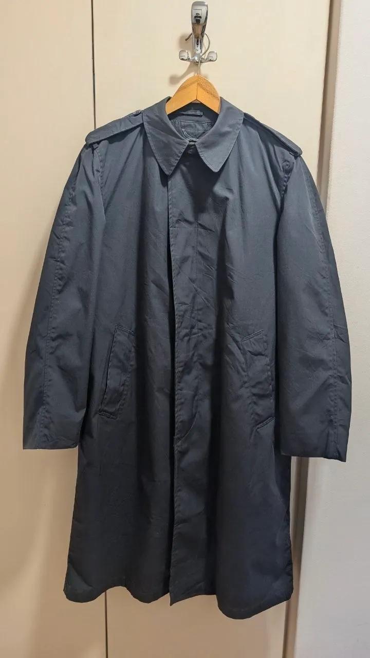 Плащ-тренч U.S. Navy All Weather Coat 1980-х, размер M