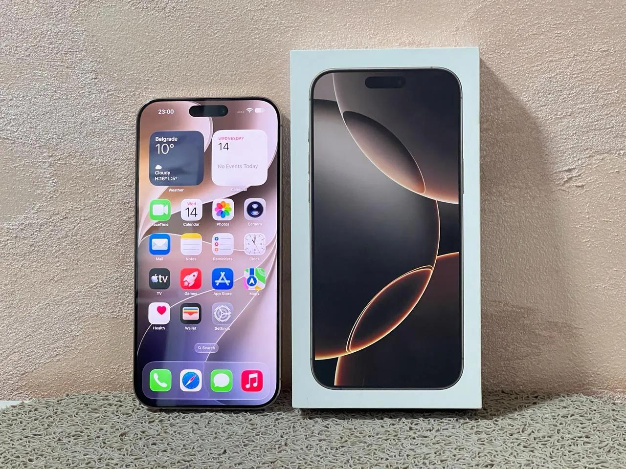 IPhone 16 Pro Max 256 ГБ Desert Titanium Белград