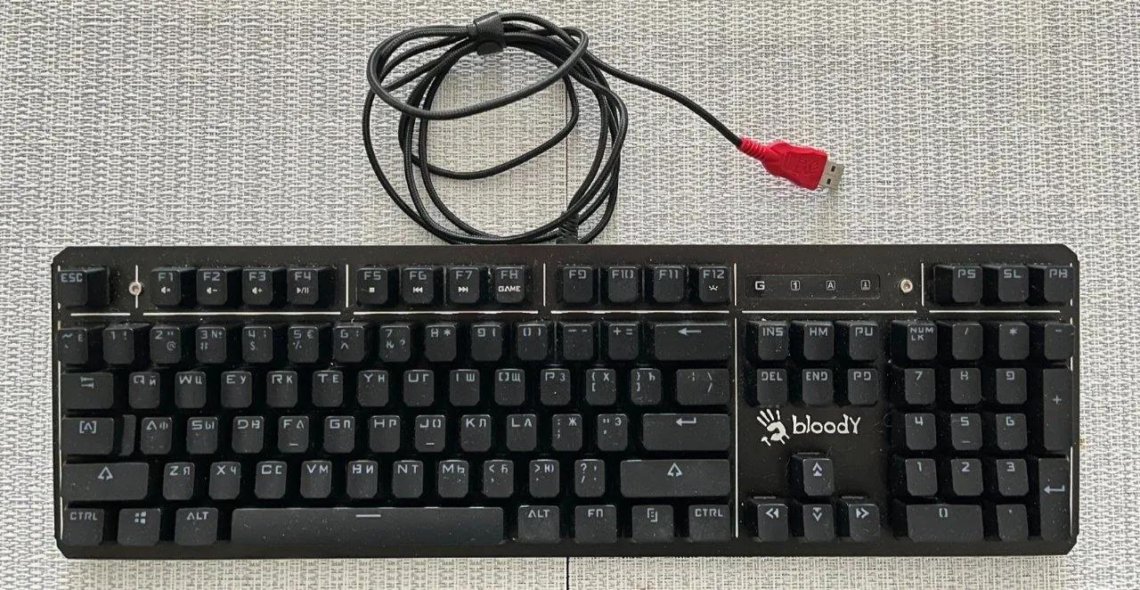 Механическая клавиатура A4Tech Bloody Gaming B975
