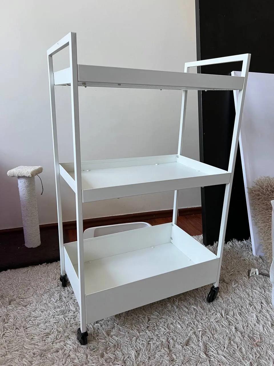 Сервировочная тележка IKEA NISSAFORS белая Белград