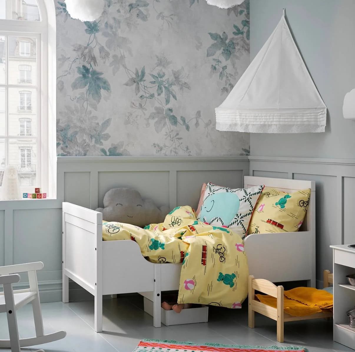 Детская раздвижная кровать IKEA SUNDVIK