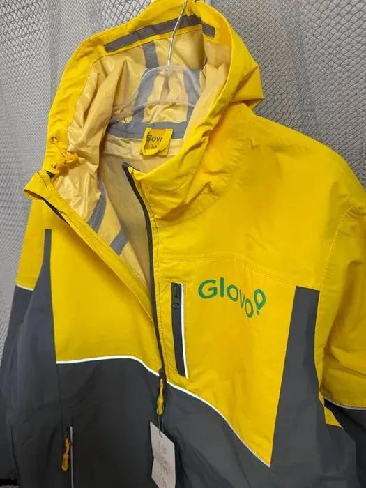 Комплект одежды курьера Glovo штаны и дождевик