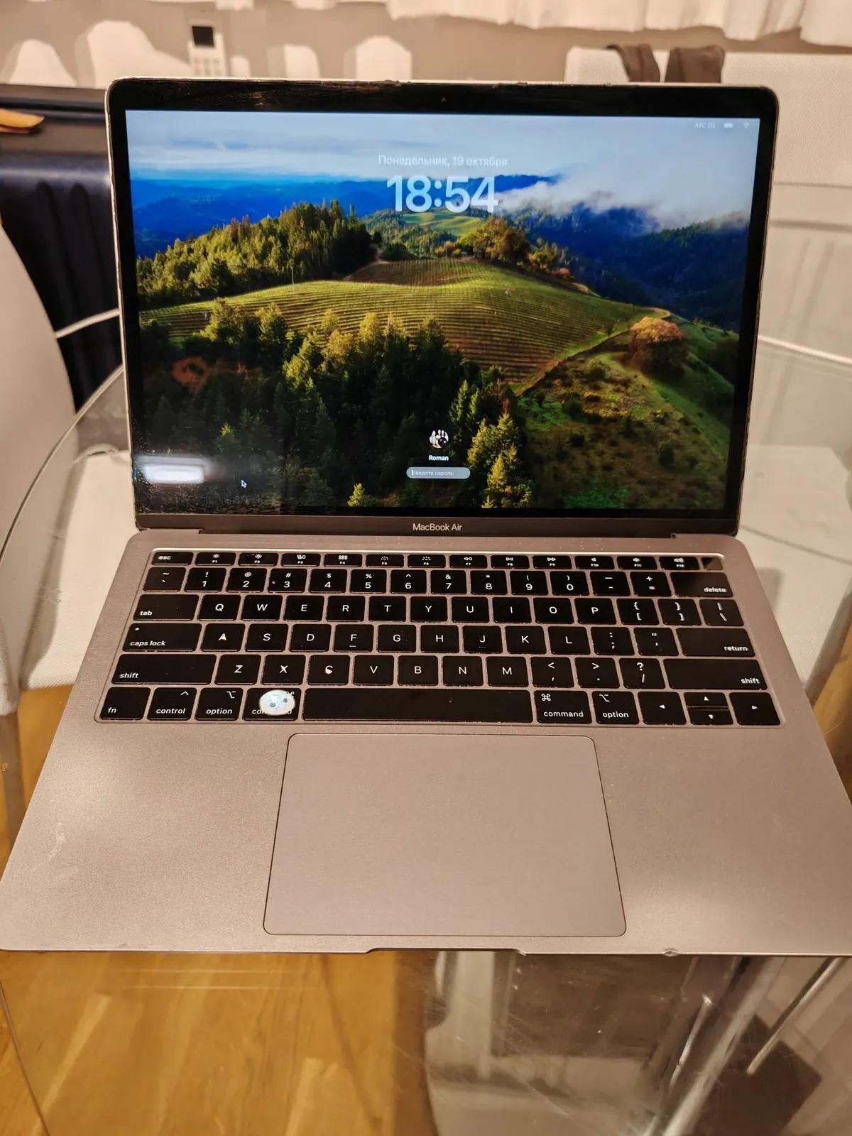 MacBook Air 13 дюймов 2018 Intel Core i5 8 ГБ