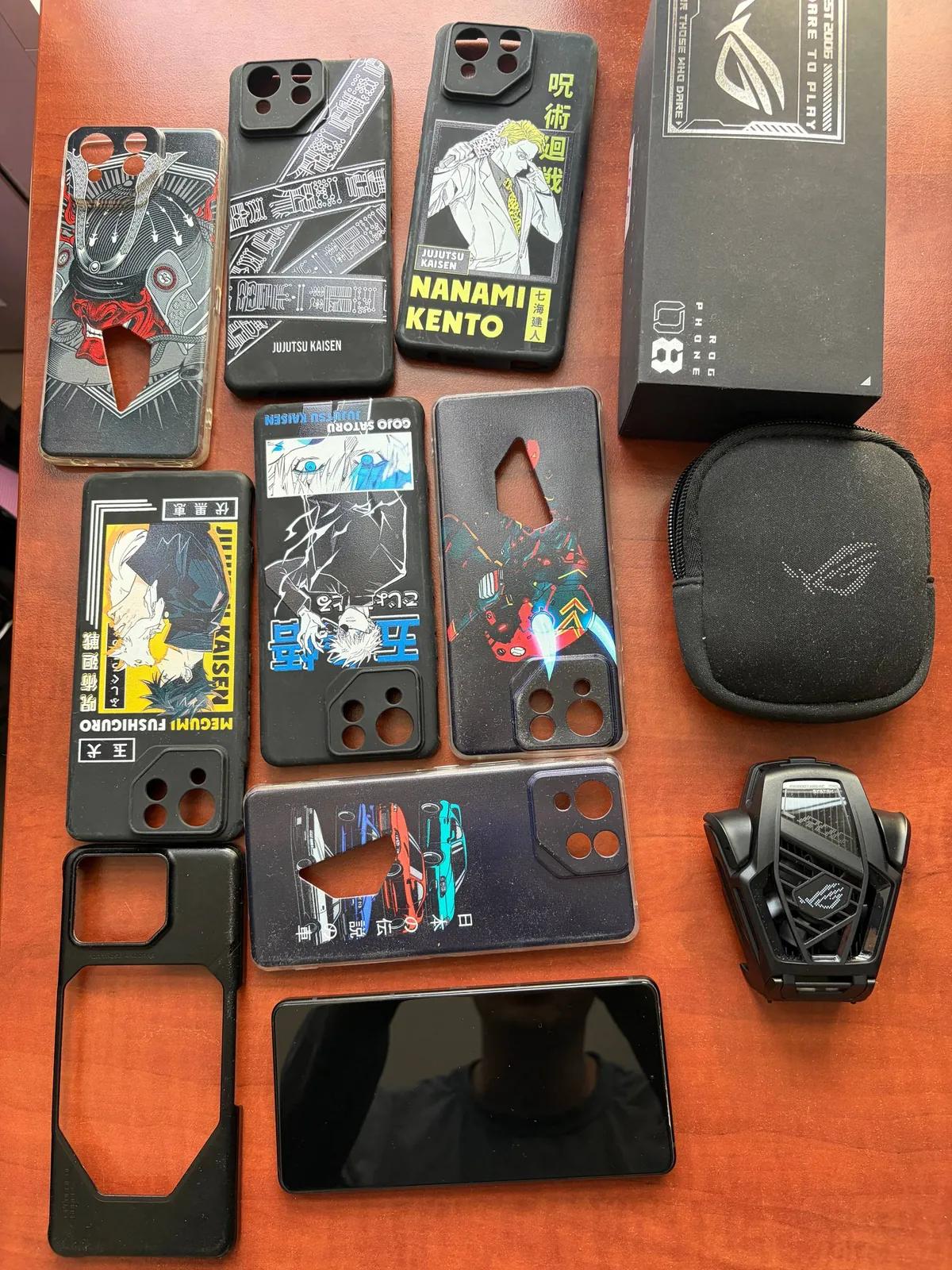 ASUS ROG Phone 8, iPhone 11 и планшет Lenovo Legion