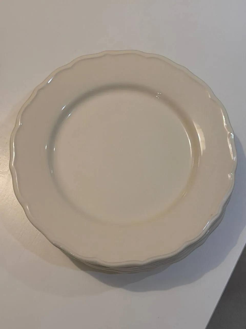 Тарелки большие Zara Home набор 6 штук Waterfront