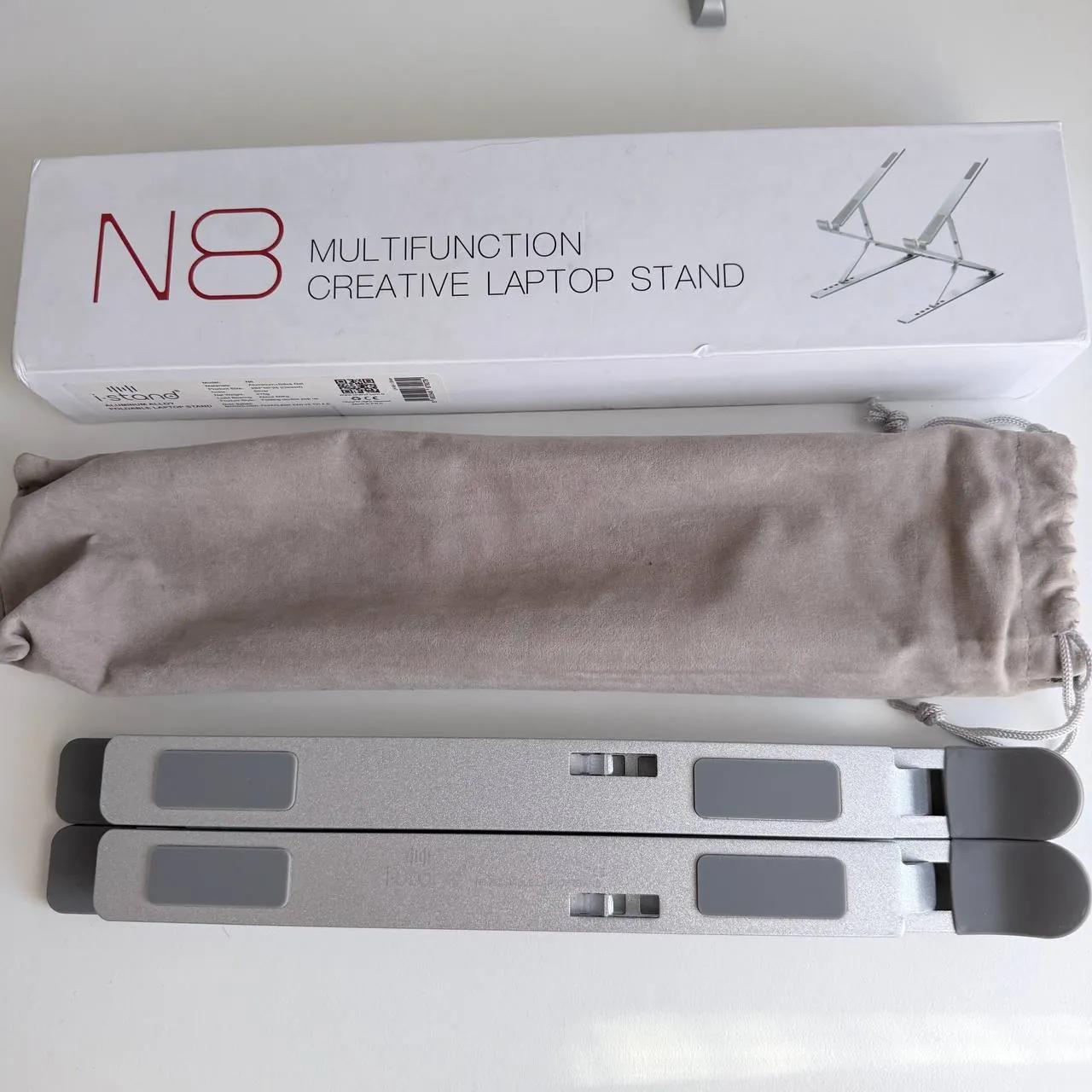 Подставка для ноутбука N8 Multifunction алюминиевая