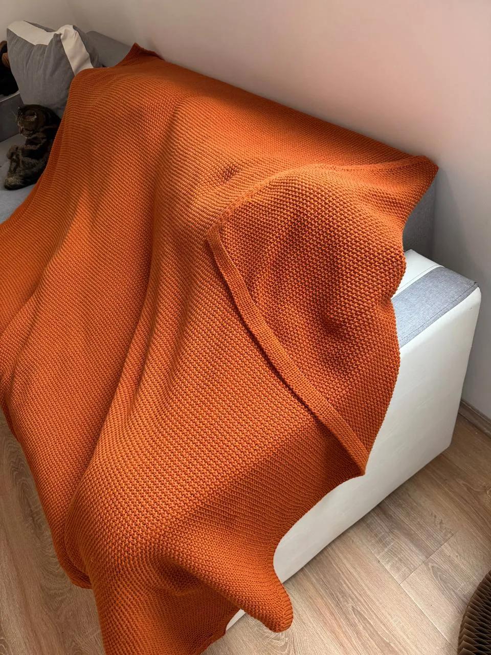Плед IKEA 130х170 без затяжек