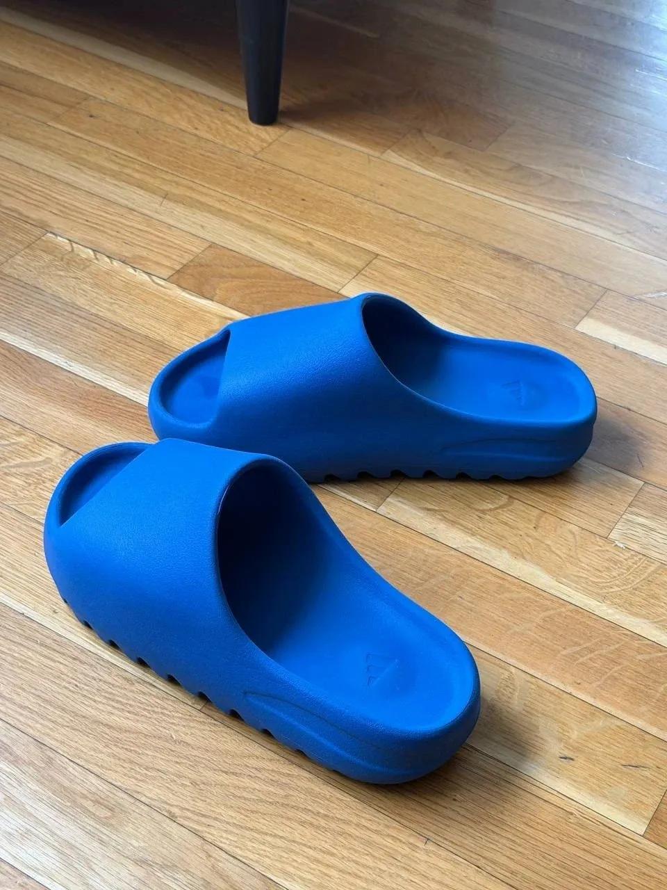 Adidas Yeezy Slide синие размер 43.5 Звездара
