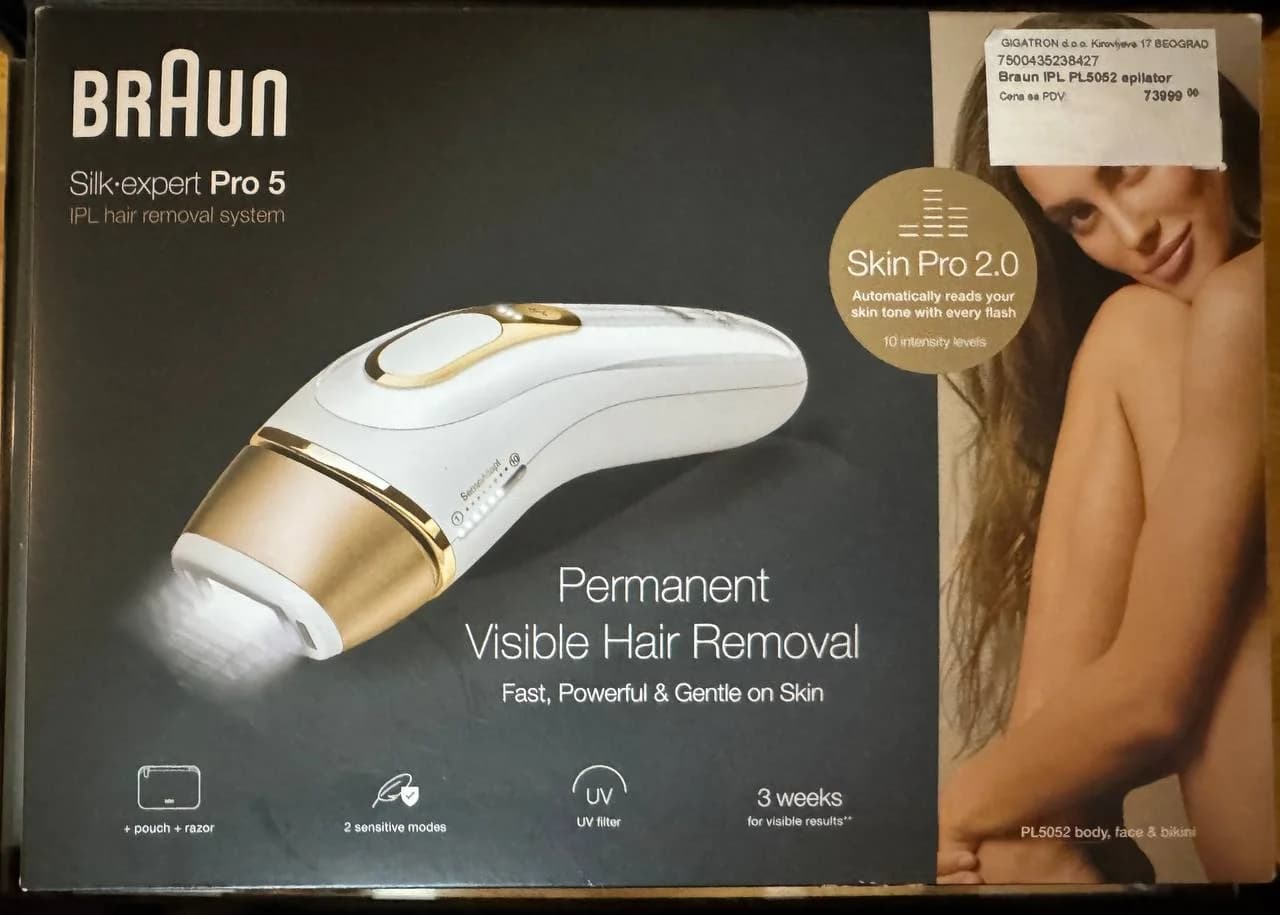 Эпилятор Braun Silk-expert Pro 5