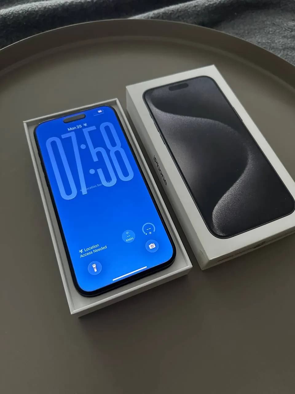 iPhone 15 Pro Max 256GB Black Titanium