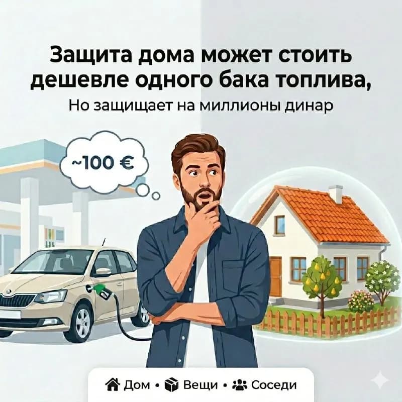 Страхование всех видов по Сербии Wiener