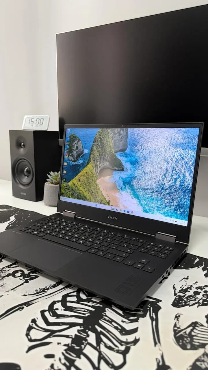 HP Omen 15 Ryzen 5 4600H GTX 1660 Ti 600 EUR