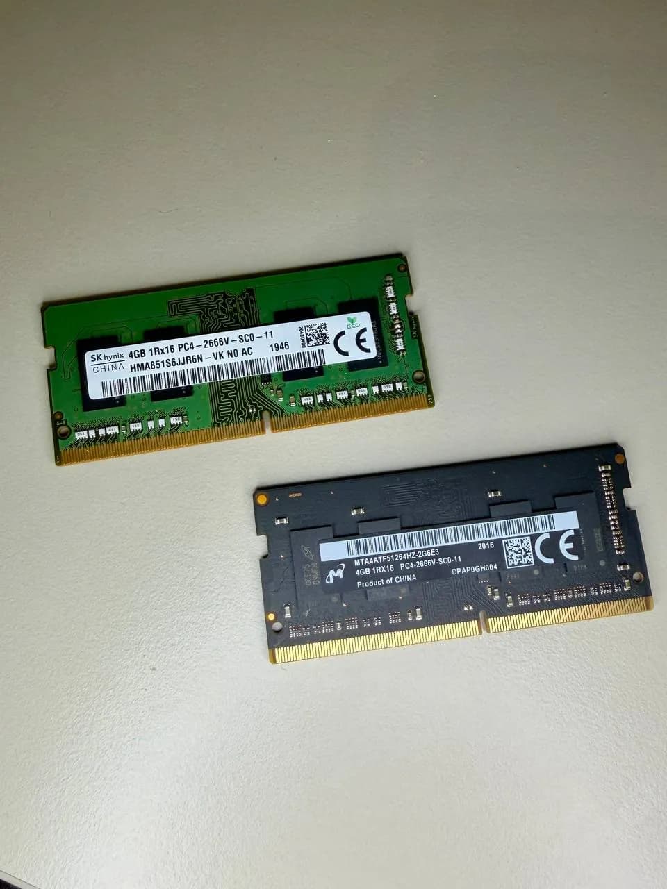Оперативная память SO-DIMM DDR4 2666 4GB