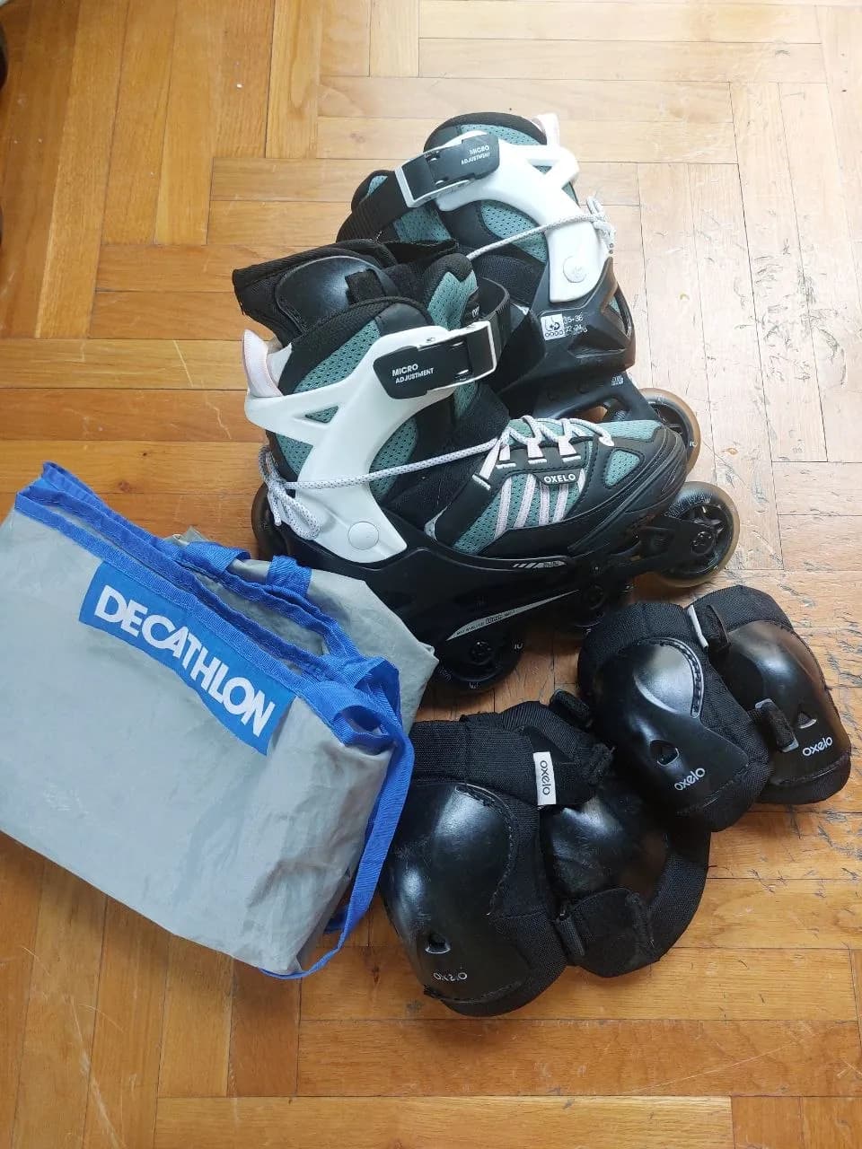 Детские ролики Decathlon Oxelo 35-38