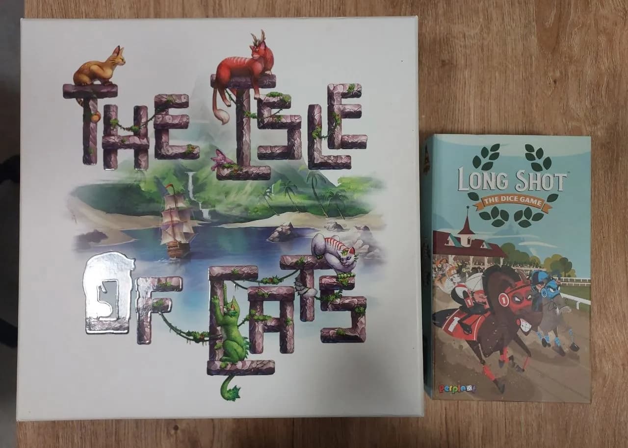 Настольные игры Isle of Cats и LongShot