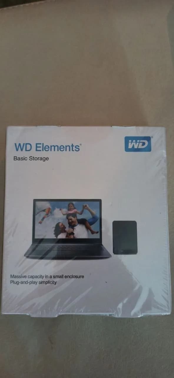 Жёсткий диск WD Elements 2TB новый