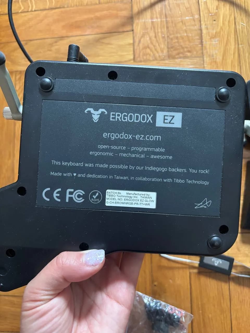 Механическая клавиатура ErgoDox EZ Glow