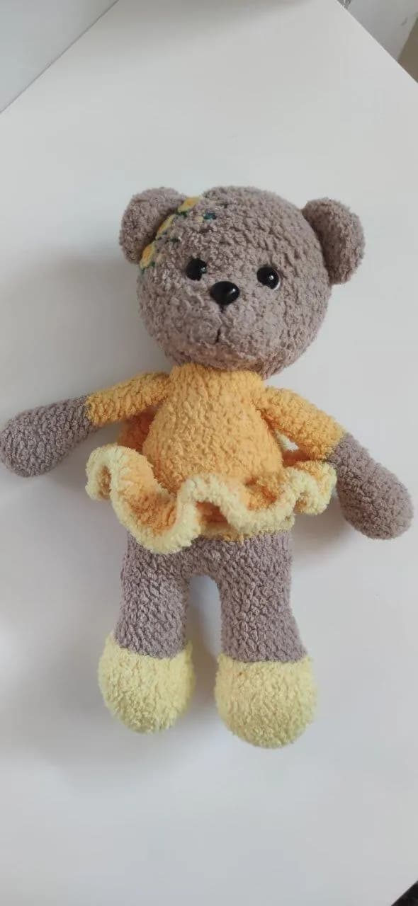 Мягкие игрушки мишка кошечка зайка