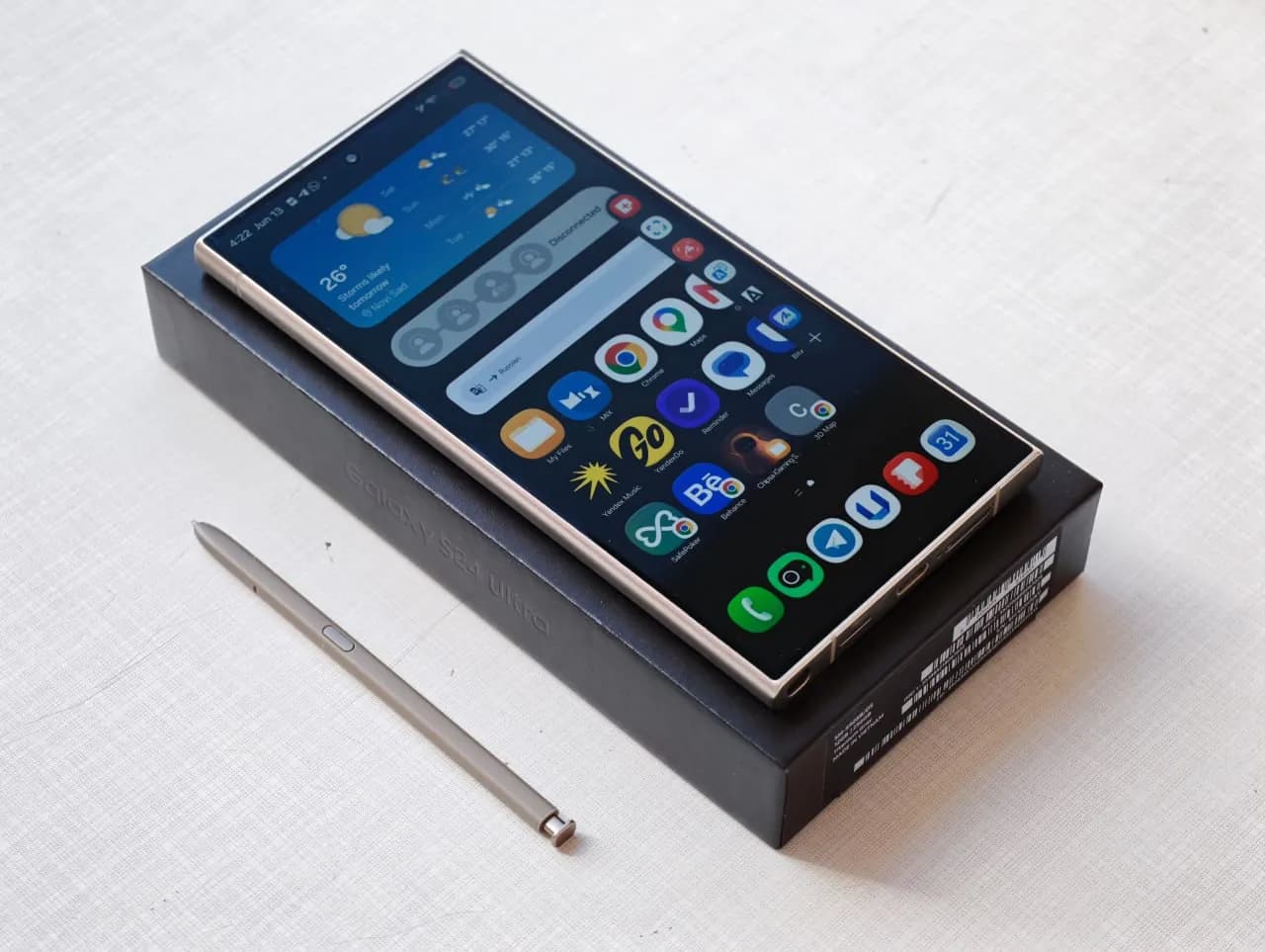 Samsung S24 Ultra и набор для мобильной съёмки