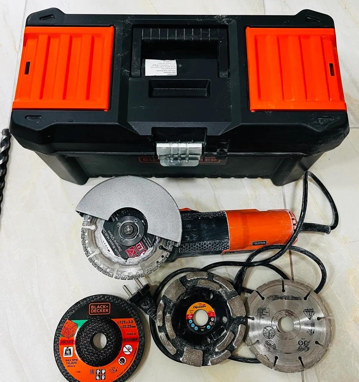 Болгарка Black&Decker валик и бур