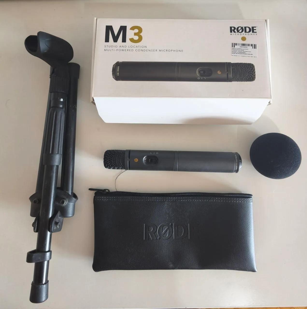Конденсаторный микрофон Rode M3