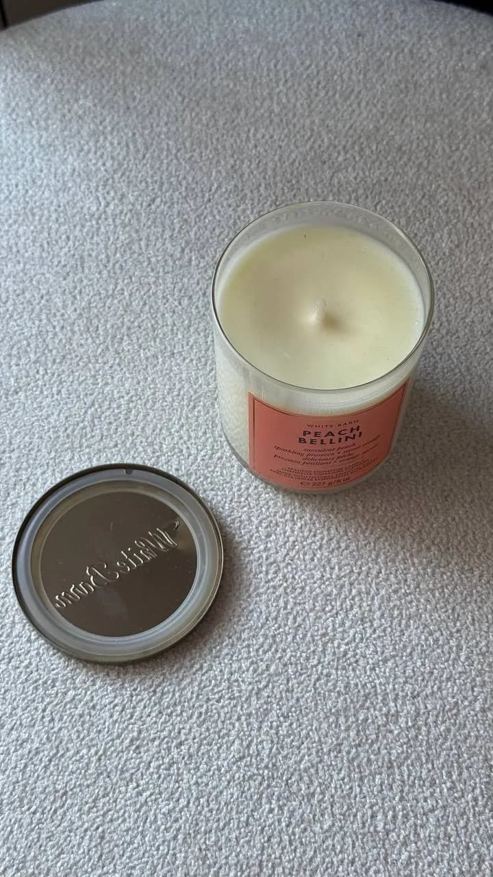 Свеча Bath and Body Works Peach Bellini