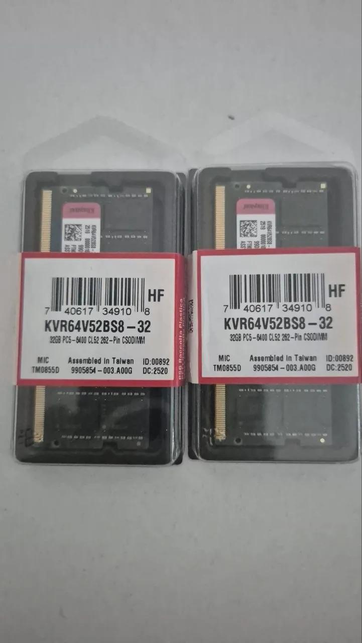 Оперативная память Kingston DDR5 64GB