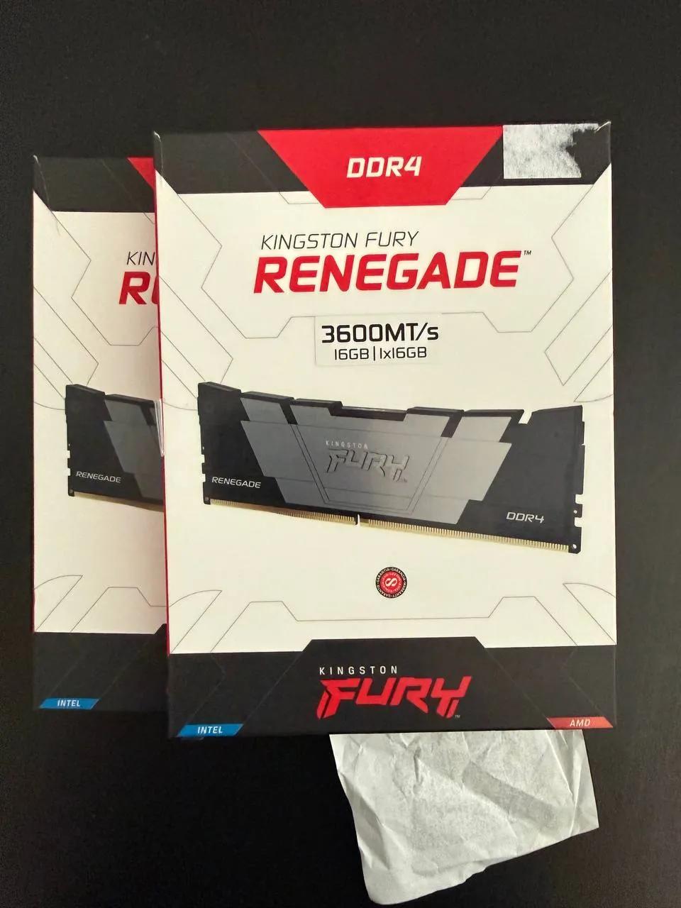 Оперативная память Kingston Fury DDR4 32GB