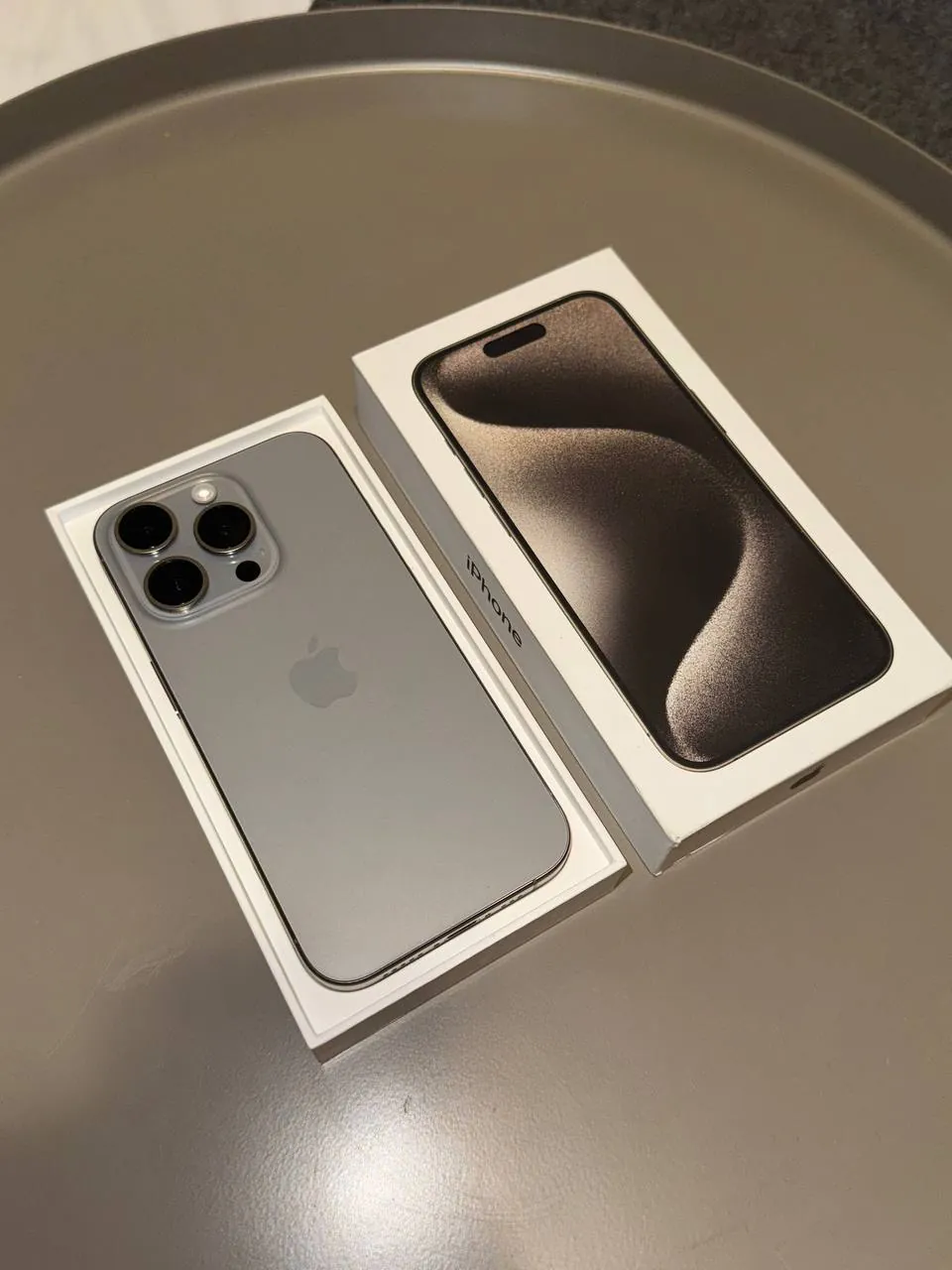 iPhone 15 Pro Natural Titanium 128 ГБ 2