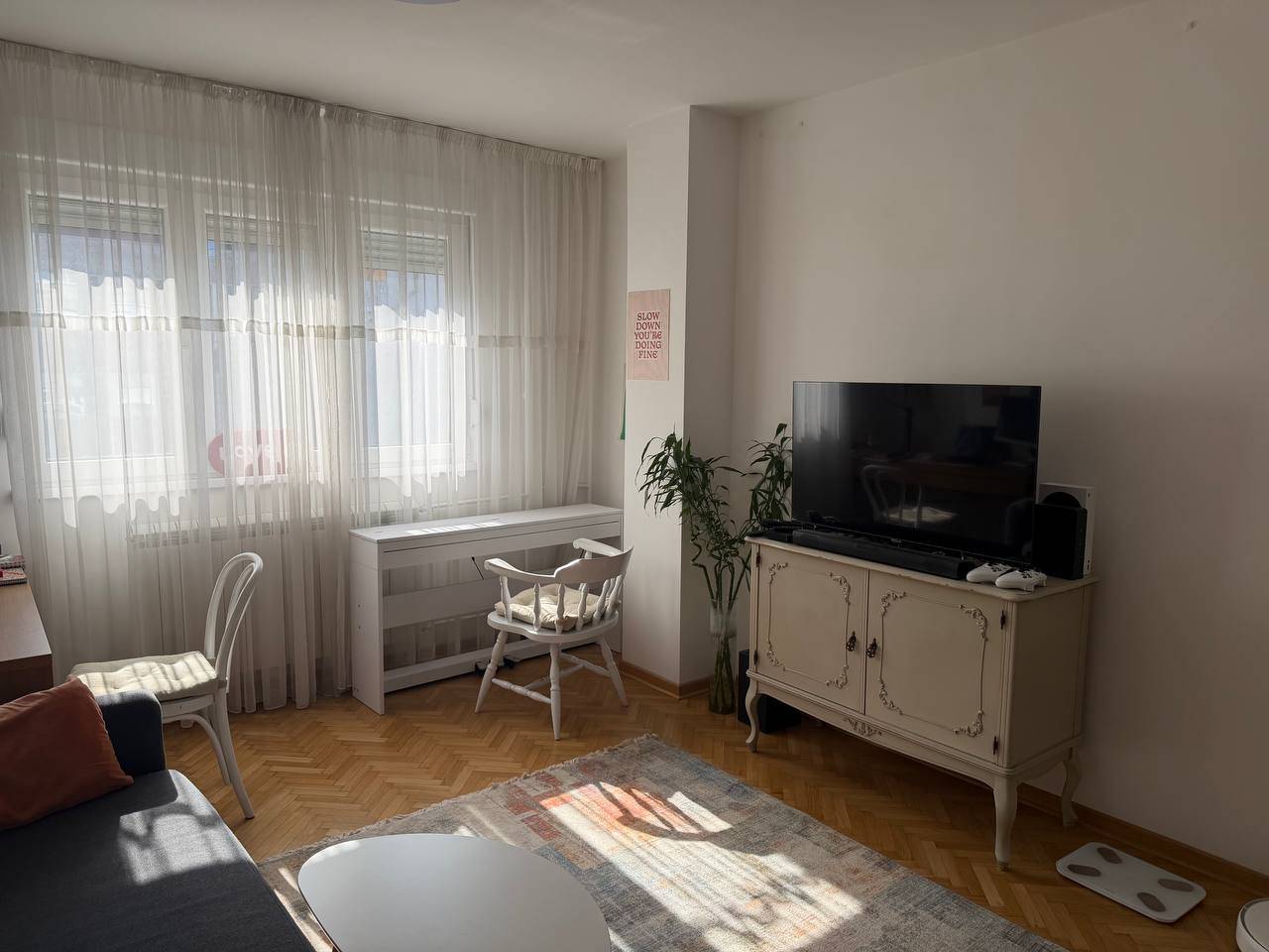 Двухкомнатная квартира в Белграде, около Площади Слави 2