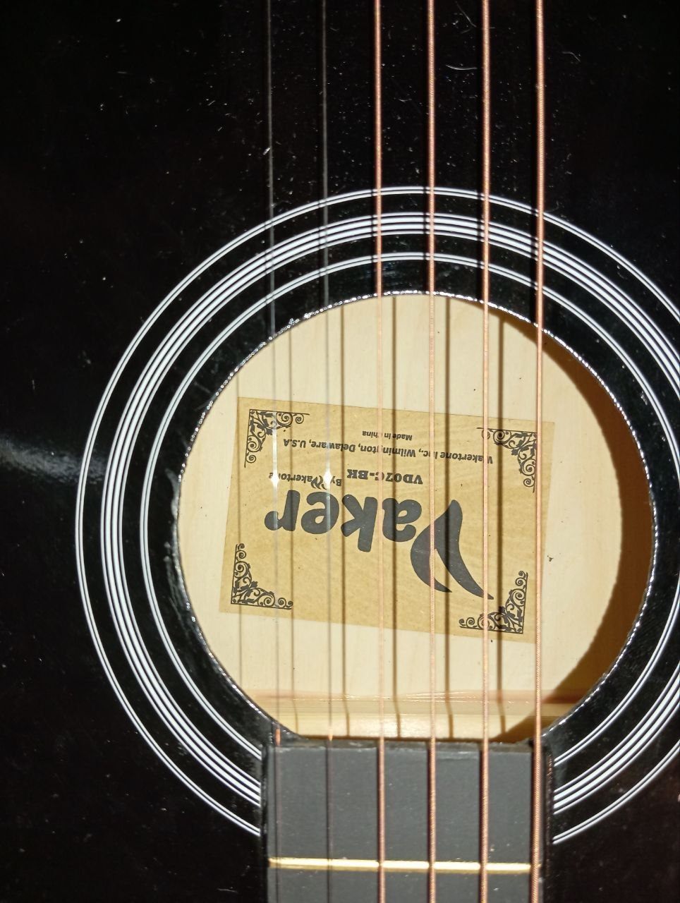 Гитара с чехлом и всем необходимым 3