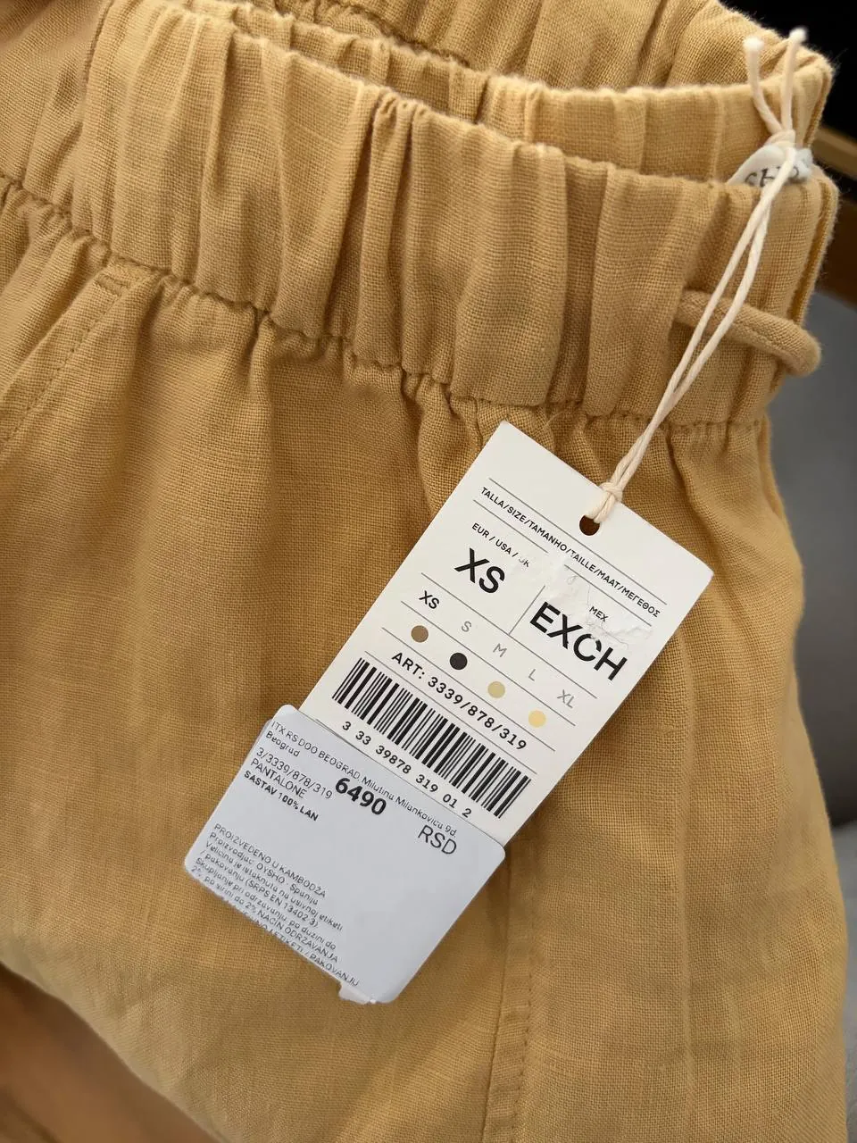 Льняная одежда Oysho Uniqlo Dutti новая 1