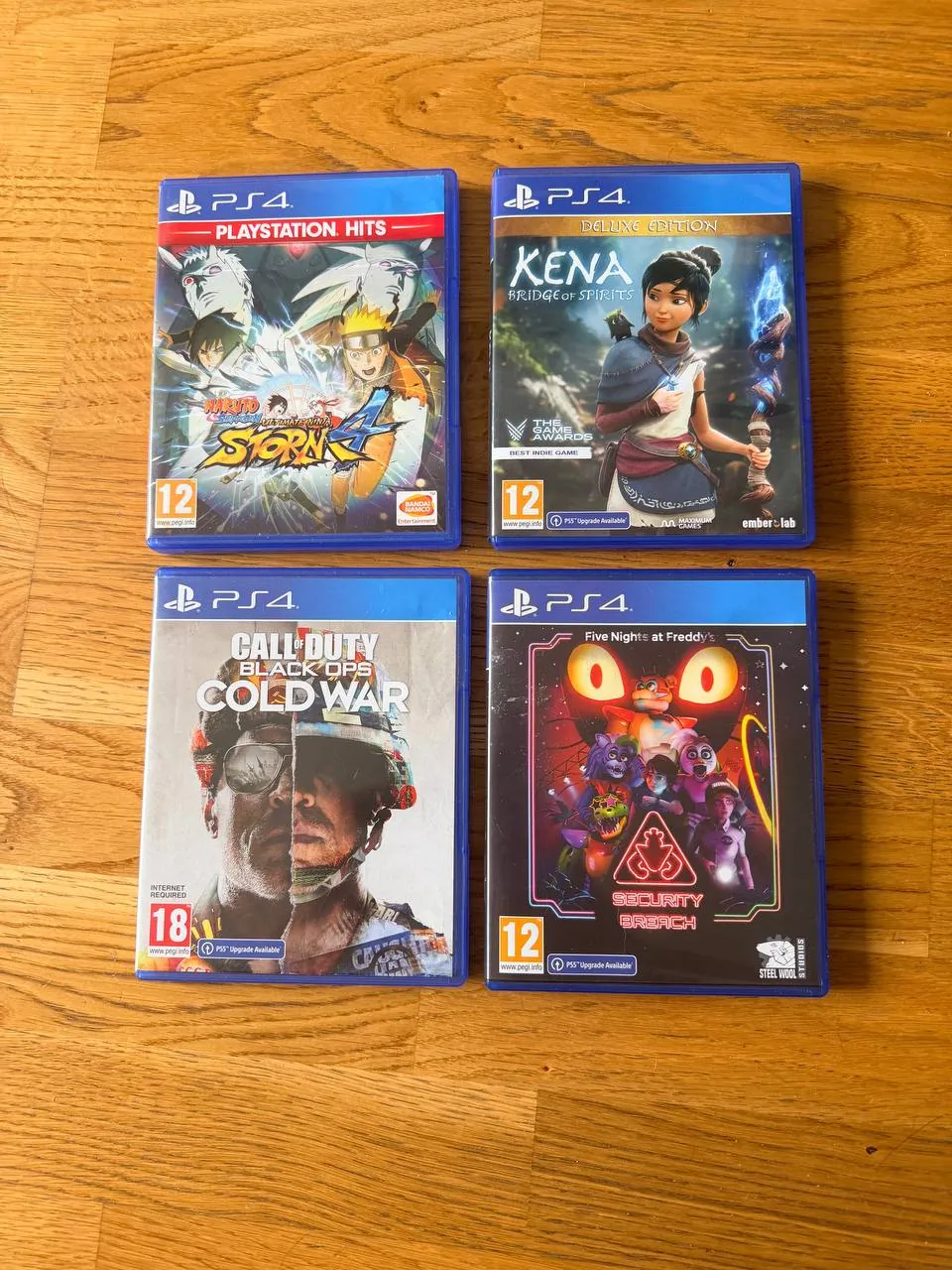 Игры PS4 Call of Duty FNAF Kena Naruto Storm 4 Детелинара 1