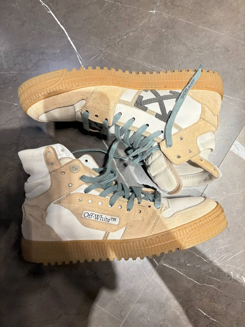 Высокие кроссовки Off White 1