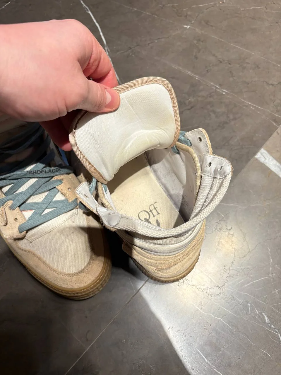 Высокие кроссовки Off White 6
