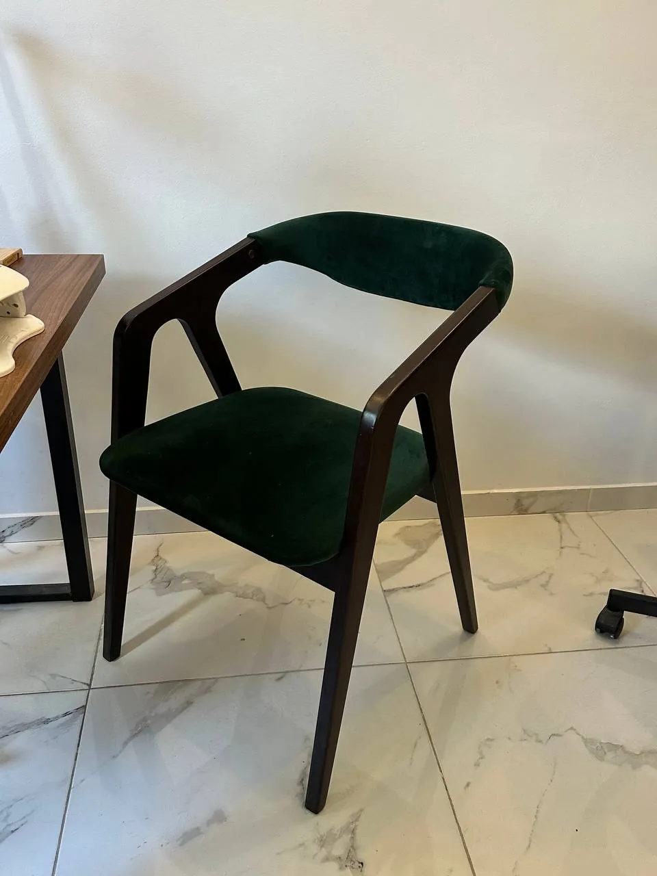 Стол на заказ, стулья и лампы IKEA 4