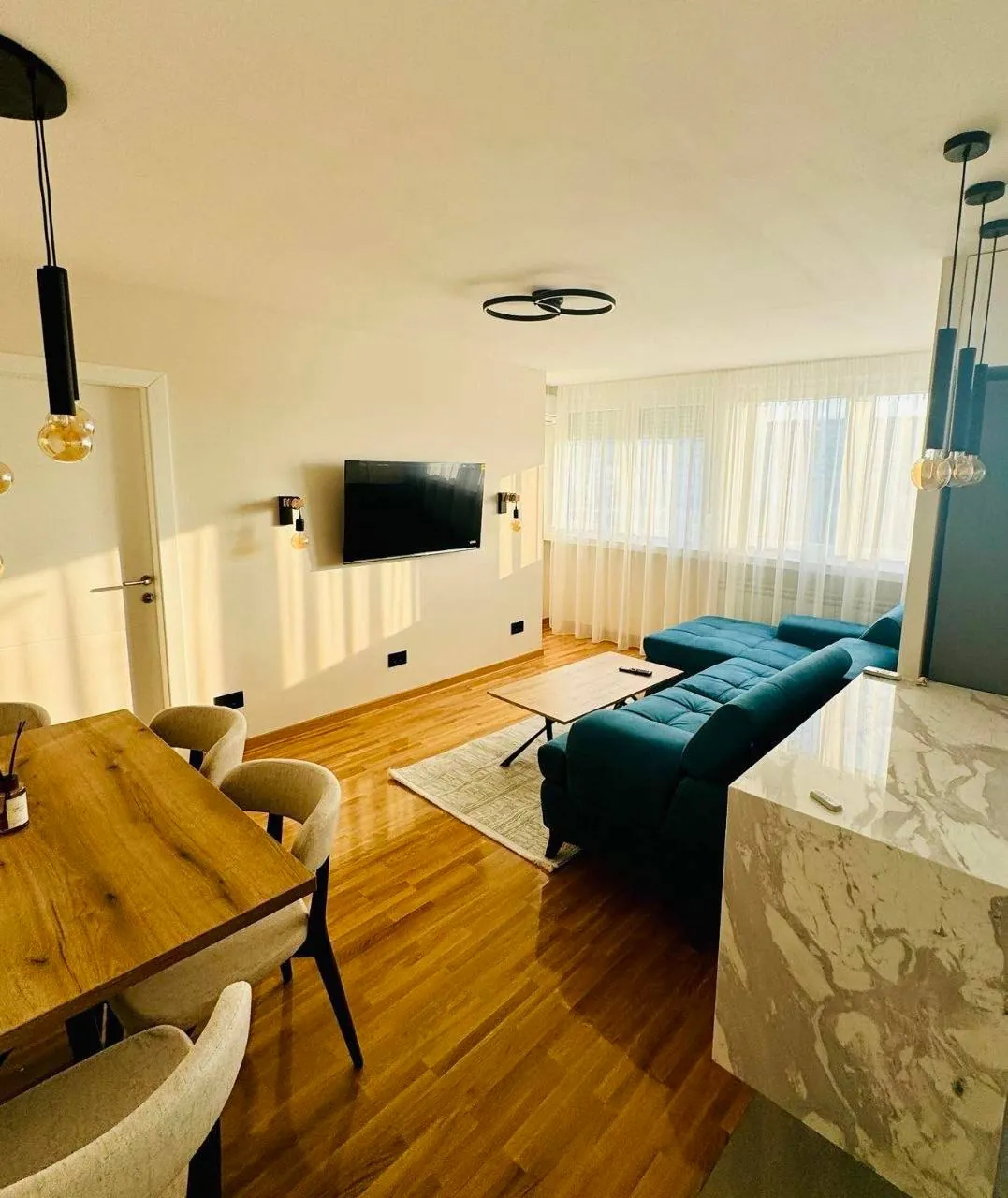 Двухкомнатная квартира Нови Белград Bulevar Mihaila Pupina 47м2 3