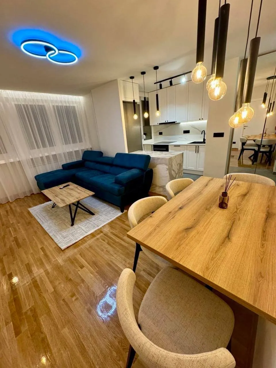 Двухкомнатная квартира Нови Белград Bulevar Mihaila Pupina 47м2 7