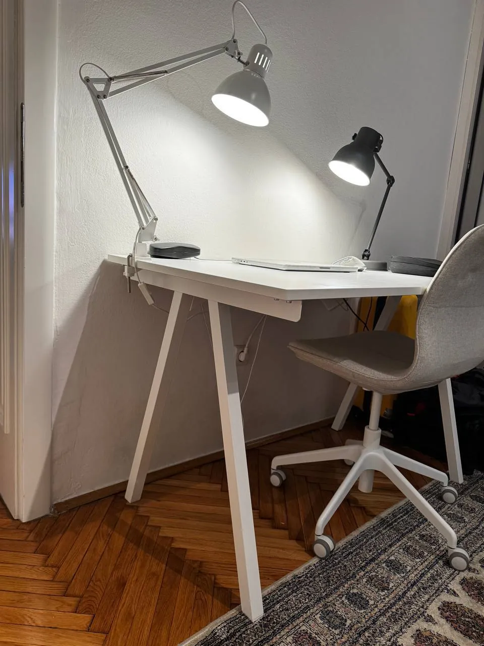 Стол IKEA белый 120×70 см идеальное состояние Врачар 2