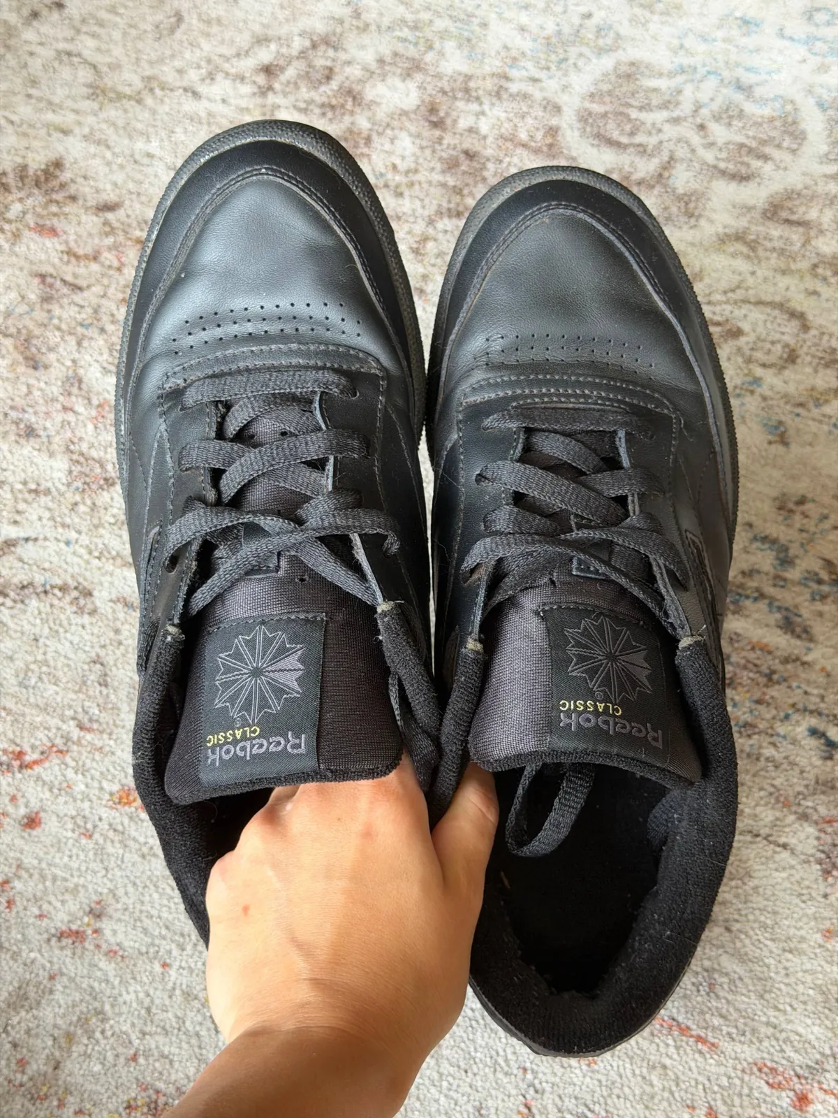 Кроссовки Reebok Classic кожаные 43 размер 5