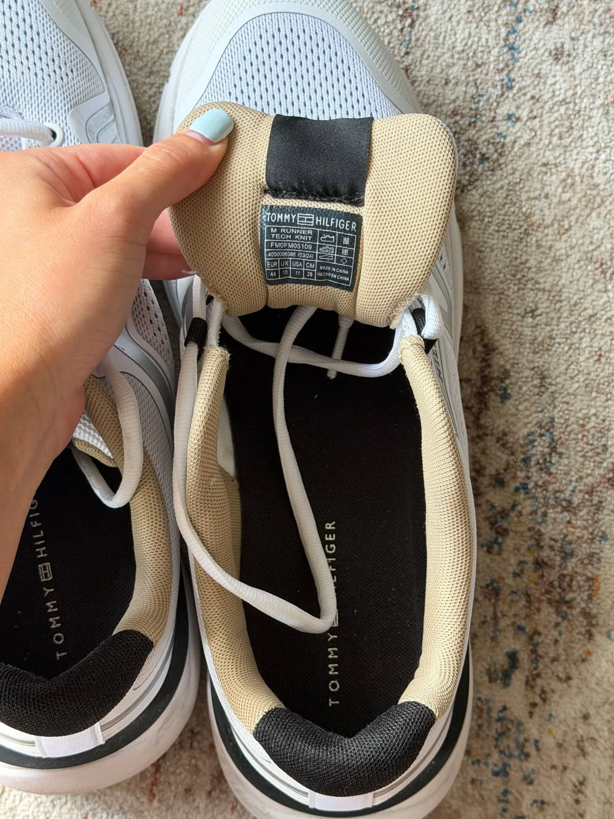 Кроссовки Tommy Hilfiger 44 текстильная сетка 4