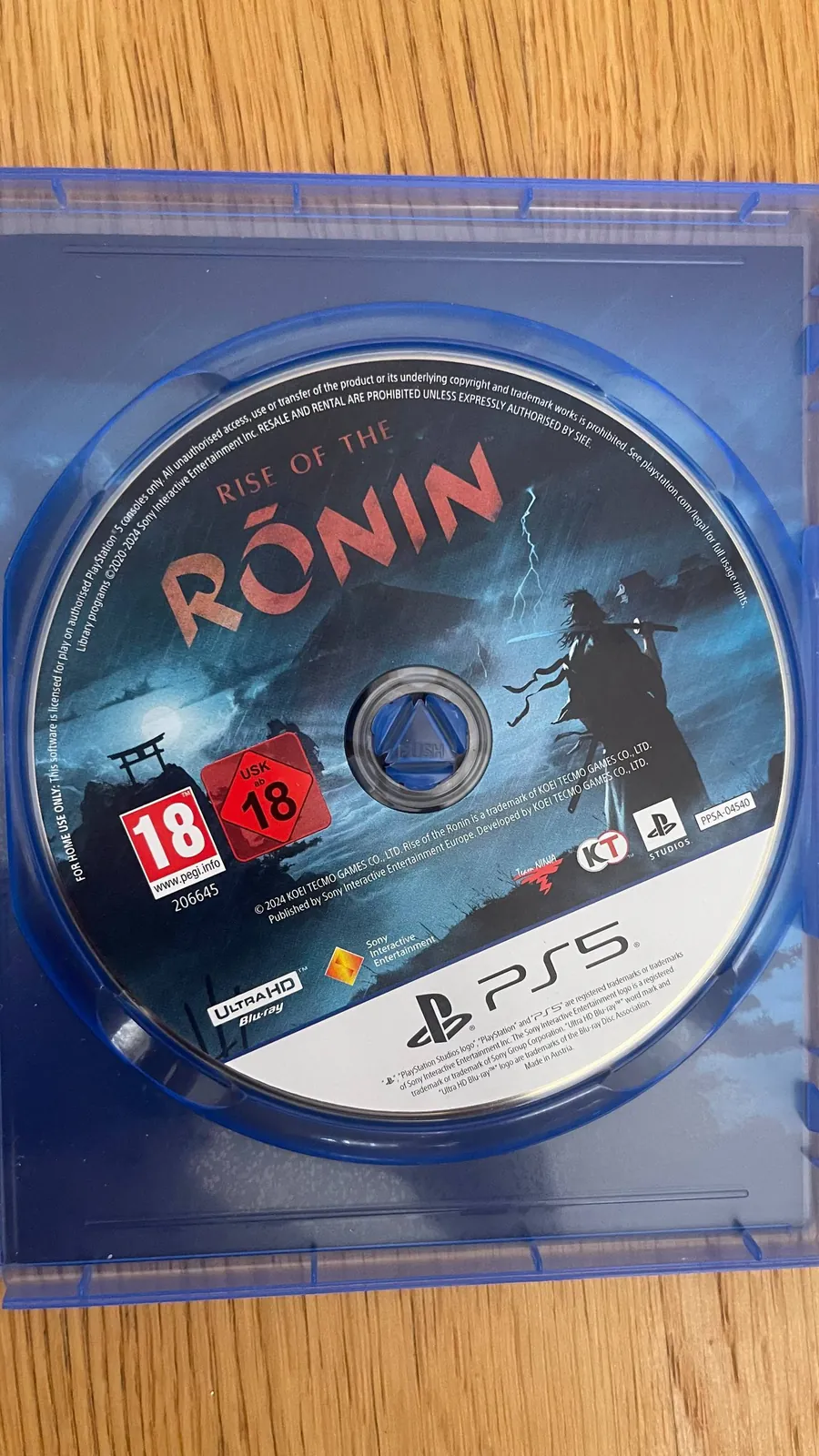 Самокат подростковый и диск PS5 Ronin 4