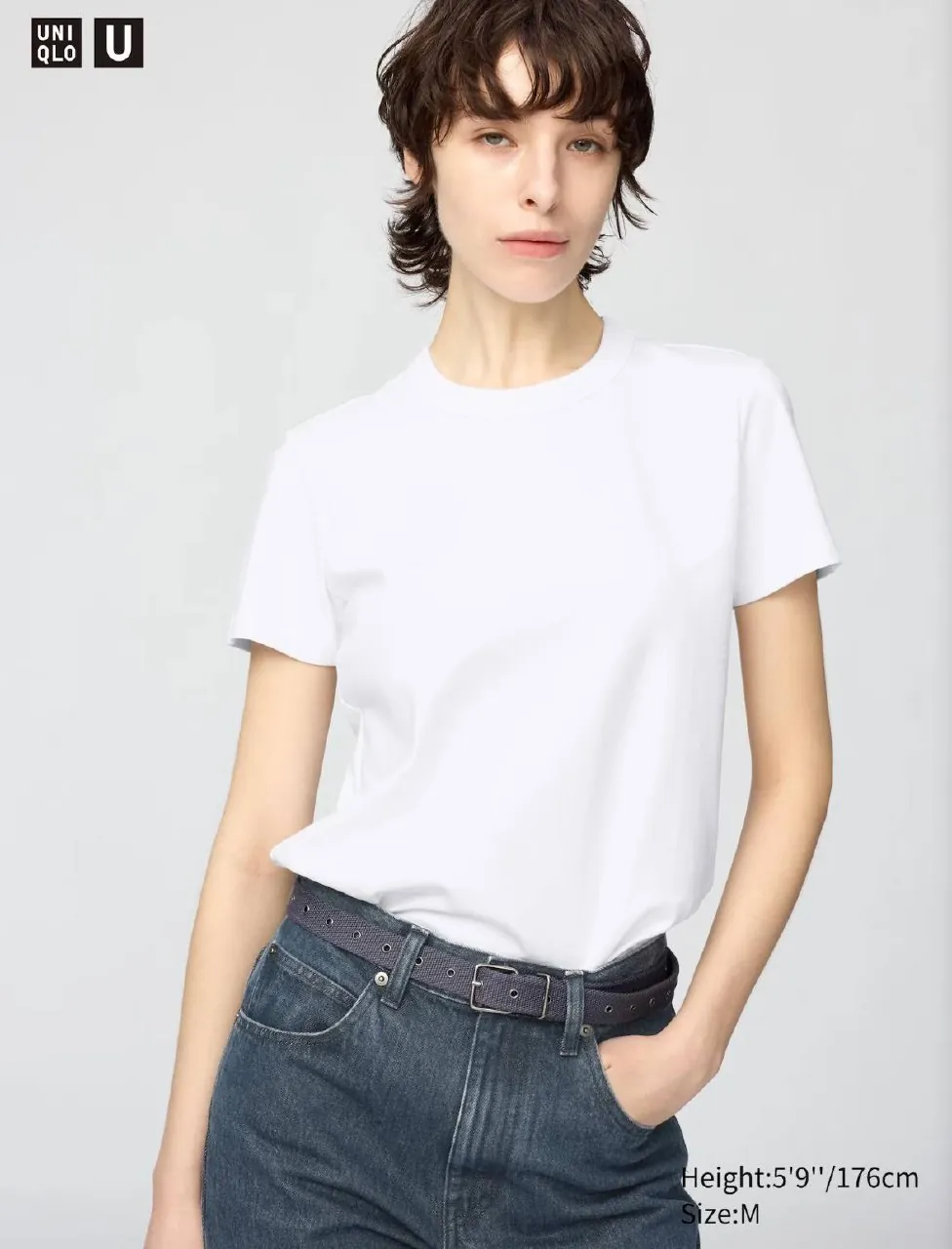 Футболка Uniqlo белая новая размер S 1
