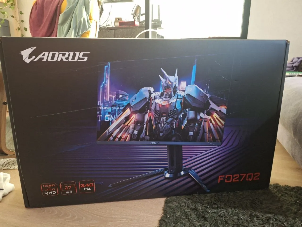 Монитор AORUS FO27Q2 240Hz 2K QD-OLED 7