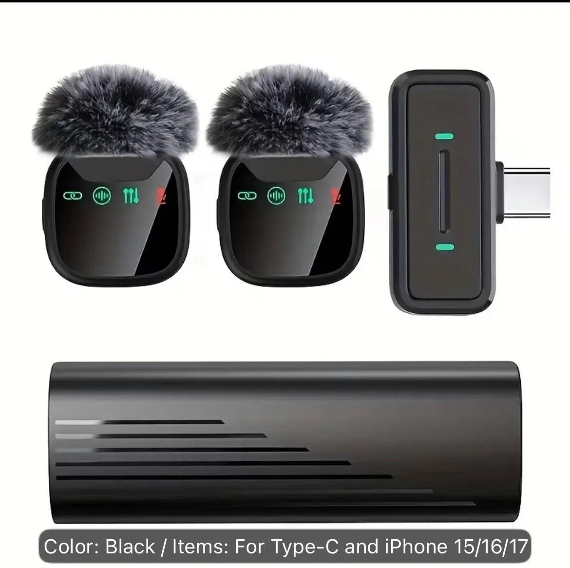 Микрофон с адаптером Type-C 1